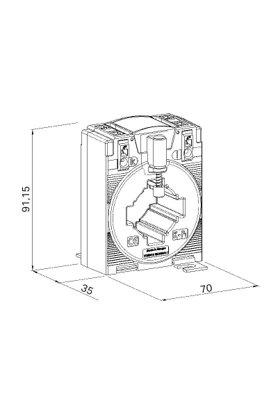 Wago - Wago 855-405/250-501 250A-5A 5VA 1 Akım Trafosu Wago 855-405/250-501 250A-5A 5VA 1 Akım Trafosu - Thumbnail