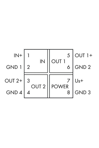 Wago 857-423 Sinyal Çoğullayıcı - Thumbnail