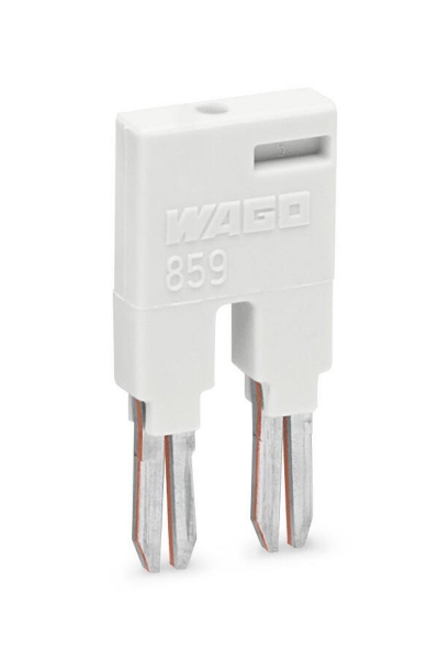 Wago 859-402/000-006 25 Adet 2 Sıralı 18A Mavi İzoleli İtme Tipi Köprü Çubuğu