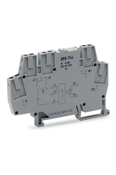 Wago 859-744 10 Adet Dc 12-48 V/Dc 3-53V 4A Optokuplör Modülü - Thumbnail