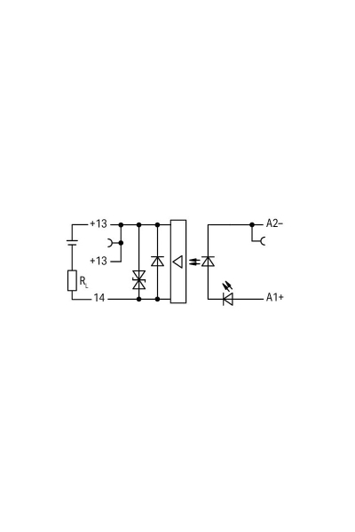 Wago 859-761 24 Vdc/3-30 Vdc 3A Optokuplör Modülü - Thumbnail