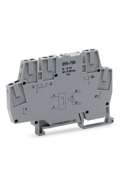 Wago 859-798 10 Adet 12Vdc/24 Vd 100mA Optokuplör Modülü - Thumbnail