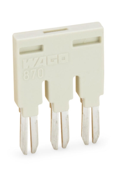 Wago 870-403 25 Adet 4mm2 3lü Köprü