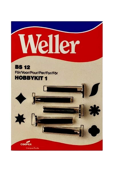 Weller - Weller BS 12 Hobby Kit 1 Set Uyumlu Dekoratif Desen Ucu Weller - Weller BS 12 Hobby Kit 1 Set Uyumlu Dekoratif Desen Ucu