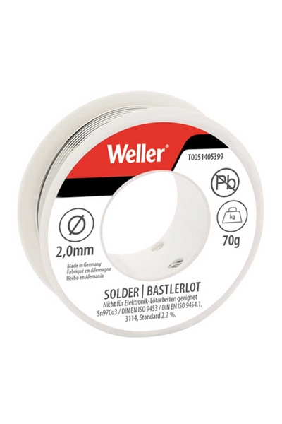 Weller T0051405399 EL99/2-70 Kurşunsuz Lehim Teli