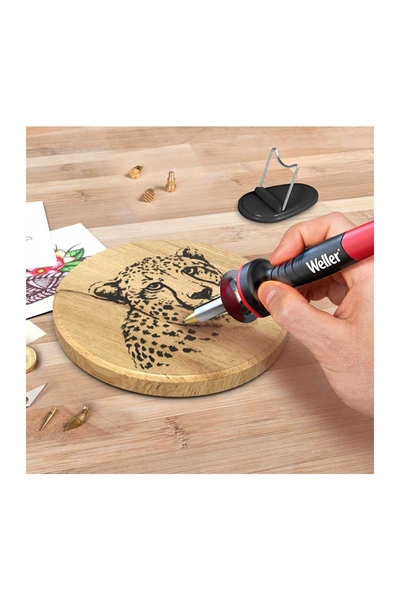 Weller - Weller WLIWBK2523C 25W 15 Adet Ahşap Yakma ve Hobi Seti Weller WLIWBK2523C 25W 15 Adet Ahşap Yakma ve Hobi Seti - Thumbnail