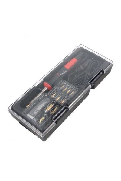 Weller - Weller WLIWBK2523C 25W 15 Adet Ahşap Yakma ve Hobi Seti Weller WLIWBK2523C 25W 15 Adet Ahşap Yakma ve Hobi Seti - Thumbnail